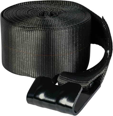 منتجات MyTee (10 حزمة Winch أحزمة 4 "× 30 'الأزرق ثقيلة التعادل مع السنانير المسطحة Wll# 5400 رطل | in Kuwait