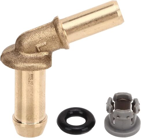 Aramox Car Thermostat Outlet Outlet Connector ، Outlet Outlet Outlet Connector Kit LR049990 استبدال النحاس in Kuwait