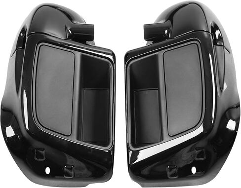 TCMT Black Glove Box Lower Vented Leg Fairings Fits For Harley Air-cooled Touring Electra Glide Road King Street Glide Road Glide 2014-2022 in Kuwait