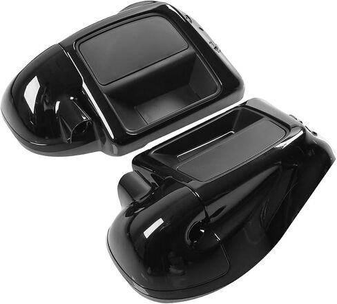TCMT Black Glove Box Lower Vented Leg Fairings Fits For Harley Air-cooled Touring Electra Glide Road King Street Glide Road Glide 2014-2022 in Kuwait