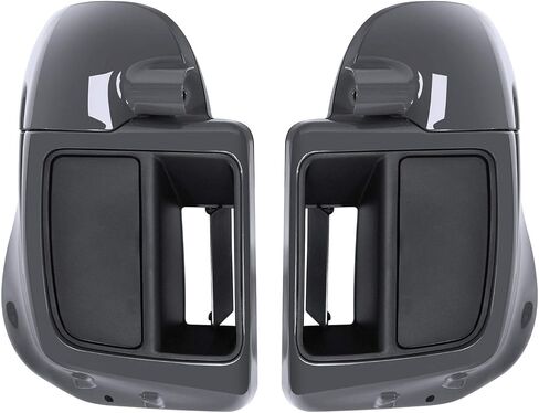 TCMT Black Glove Box Lower Vented Leg Fairings Fits For Harley Air-cooled Touring Electra Glide Road King Street Glide Road Glide 2014-2022 in Kuwait