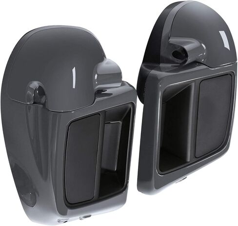 TCMT Black Glove Box Lower Vented Leg Fairings Fits For Harley Air-cooled Touring Electra Glide Road King Street Glide Road Glide 2014-2022 in Kuwait