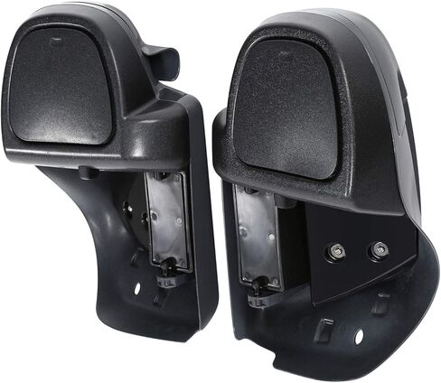 TCMT Black Glove Box Lower Vented Leg Fairings Fits For Harley Air-cooled Touring Electra Glide Road King Street Glide Road Glide 2014-2022 in Kuwait