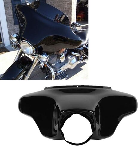 TCMT Glossy Outer Batwing Fairing نوبات ل Harley Touring Street Glide Flhx Electra Glide Ultra Classic Flht Flhtc Flhtcu 1996-2013 in Saudi Arabia