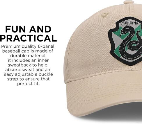 Harry Potter Hat, Baseball Cap Ravenclaw, Slytherin, Gryffindor, Hufflepuff Hat for Men and Women in Saudi Arabia