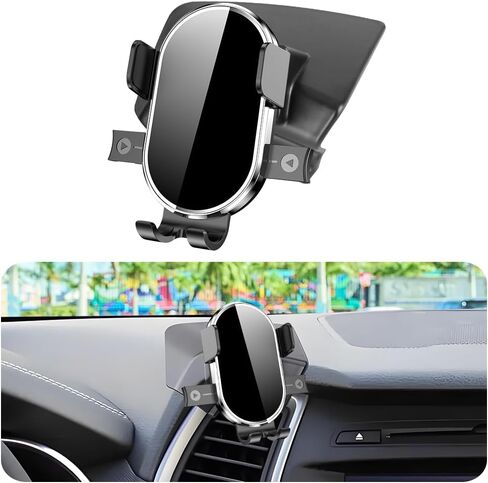Car Phone Holder for Hyundai Santa Fe 2019-2023 SE SEL XRT Limited Calligraphy Auto Accessories Navigation Bracket Interior Decoration Dashboard Cell Mobile Phone Mount Holders case Accessory in Saudi Arabia