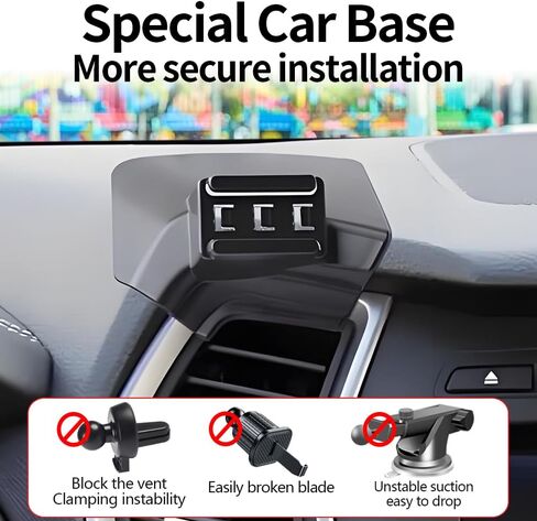 Car Phone Holder for Hyundai Santa Fe 2019-2023 SE SEL XRT Limited Calligraphy Auto Accessories Navigation Bracket Interior Decoration Dashboard Cell Mobile Phone Mount Holders case Accessory in Saudi Arabia