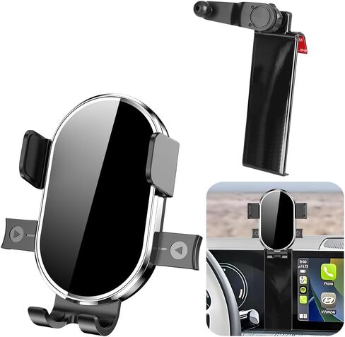 Car Phone Holder for Hyundai Santa Fe 2019-2023 SE SEL XRT Limited Calligraphy Auto Accessories Navigation Bracket Interior Decoration Dashboard Cell Mobile Phone Mount Holders case Accessory in Saudi Arabia