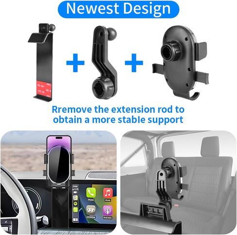 Car Phone Holder for Hyundai Santa Fe 2019-2023 SE SEL XRT Limited Calligraphy Auto Accessories Navigation Bracket Interior Decoration Dashboard Cell Mobile Phone Mount Holders case Accessory in Saudi Arabia