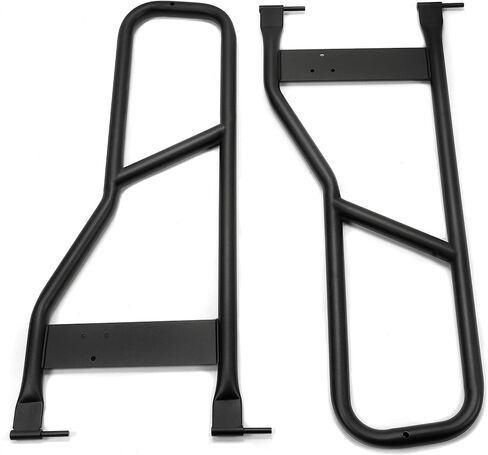 الأبواب الأنبوبية Ecotric متوافقة مع 1987-2006 Jeep Wrangler YJ TJ الأبواب الأنبوب الأبواب الأنبوب الأنبوب الفولاذ اليسار واليمين نمط على الطرق الوعرة البسيطة in Saudi Arabia