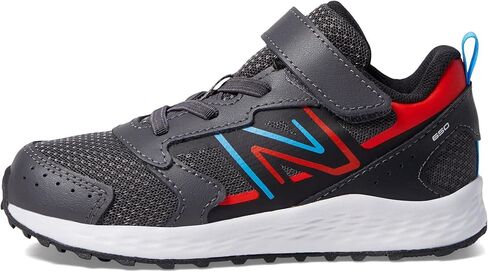 New Balance Kids Fresh Foam 650 V1 Bungee Lace with Top Strap Running Shoe, Light Raspberry/Pink Sugar, 5.5 Wide US Unisex Toddler in Saudi Arabia