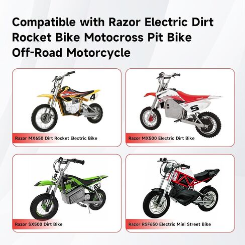 25H Chain 132 Link with Chain Tensioner Breaker Kit Compatible with Razor MX650 MX500 RSF650 SX500 Mcgrath Electric Dirt Bike MY1020 Motor Mini Pit Bike Rocket Scooter Motocross Moped Parts Red in Saudi Arabia