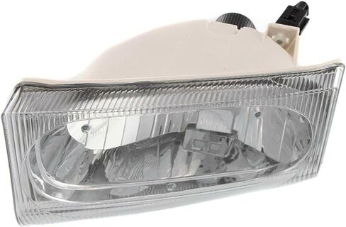 4pcs Headlight Left Right Side Plastic Lens Corner Light Clear & Amber Corner Light Clear Headlight Lens Headlights Chrome for Excursion for F550/F450/F350/F250 SuperDuty in Saudi Arabia