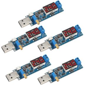 2 Pack USB Buck Boost Converter 3.5V-12V to 1.2V-24V DC-DC Step Up Step Down Power Supply Module Voltage Regulator 5V to 3.3V 9V 12V 18V in Kuwait