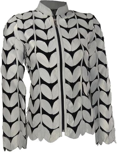 Zamback Design Handmade Leaf Leather Jacket in Saudi Arabia