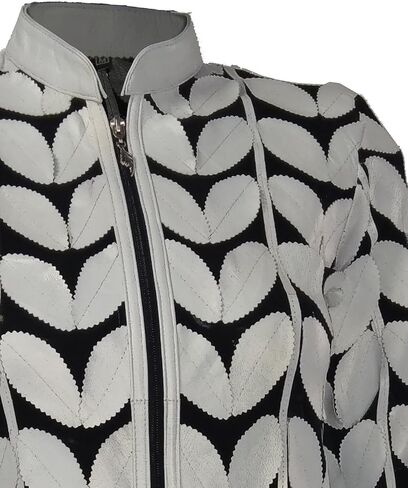 Zamback Design Handmade Leaf Leather Jacket in Saudi Arabia