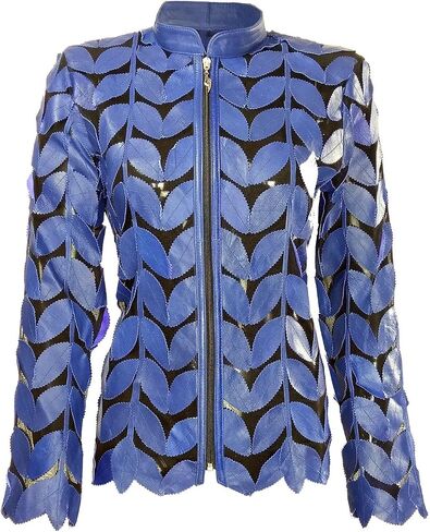Zamback Design Handmade Leaf Leather Jacket in Saudi Arabia
