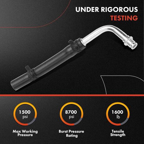 A-Premium Power Touring Hose Hose Line Line Assembating مع Lincoln Aviator 2003 2004 2005 ، Gear to Cooler in Kuwait
