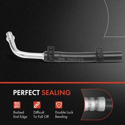 A-Premium Power Touring Hose Hose Line Line Assembating مع Lincoln Aviator 2003 2004 2005 ، Gear to Cooler in Kuwait