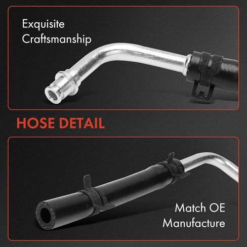 A-Premium Power Touring Hose Hose Line Line Assembating مع Lincoln Aviator 2003 2004 2005 ، Gear to Cooler in Kuwait