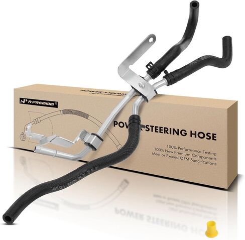A-Premium Power Steering Return Line Hose Assembly Compatible with Infiniti G35 2003-2004 V6 3.5L To Reservoir in Kuwait