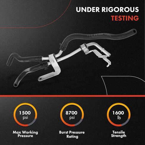 A-Premium Power Steering Return Line Hose Assembly Compatible with Infiniti G35 2003-2004 V6 3.5L To Reservoir in Kuwait