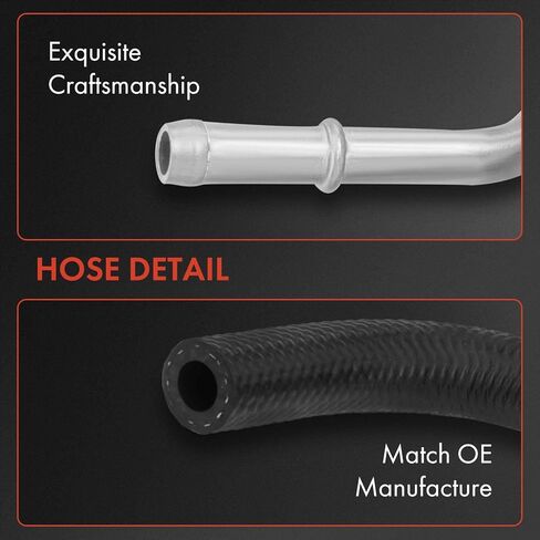 A-Premium Power Steering Return Line Hose Assembly Compatible with Infiniti G35 2003-2004 V6 3.5L To Reservoir in Kuwait