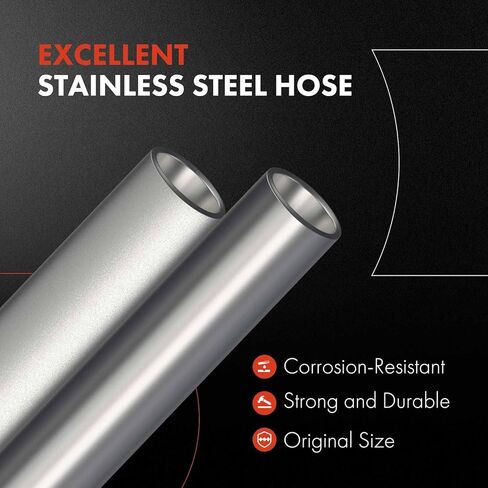 A-Premium Power Steering Return Line Hose Assembly Compatible with Infiniti G35 2003-2004 V6 3.5L To Reservoir in Kuwait