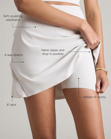 Rhone Women's Course to Court Skort 16" in Saudi Arabia