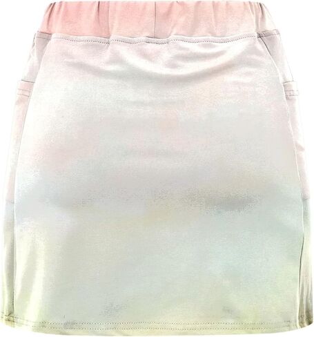 Skorts for Woman Plus Size High Waisted Skirt with Shorts Underneath Athletic Tennis Skirts with Pockets Tummy Control in Saudi Arabia