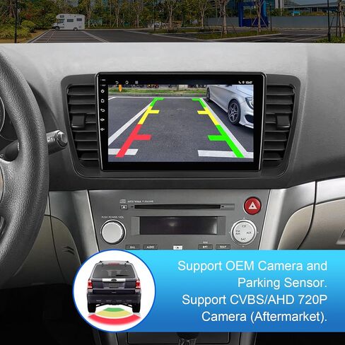 2+32G 9-inch Android 12 Car Stereo for Subaru Legacy Outback 2005-2009 IPS Touchscreen Screen Car Radio with Carplay & Android Auto Support Backup Camera GPS FM Navi BT SWC in Kuwait