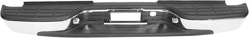 kuafu الخطوة الخلفية الوفير متوافق مع 1999-2007 Chevy Chevrolet Silverado GMC Sierra 2500 HD 3500 شاحنة كروم الصلب استبدال GM1103129 12473000 GM1103141 GM1191121 in Saudi Arabia