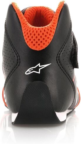 أحذية Alpinestars Tech -1 K S. - أسود/أبيض/أحمر - 1 in Kuwait