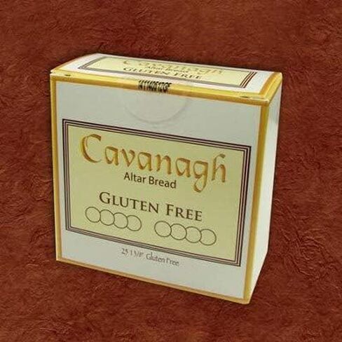 Communion-Gluten Free Altar Bread-Cross Design (1-3/8")-Pkg of 25 in Saudi Arabia
