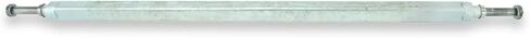 Sturdy Built Galvanized Boat Trailer Axle 2,200lb Capacity 65 inch Hub Face Adjustable Spring Seat fits Spring Center Measurements from 47 inches - 57.5 inches, (24803) in Saudi Arabia