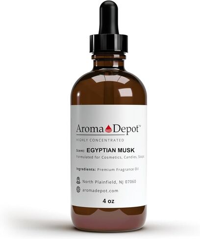 Aroma Depot Nag Champa Fragrance Oil 120ml Premium Nag Champa Essential Oil with Dropper for Candle Making, Soap Making & Bath Bombs. Undiluted & Alcohol-Free Scented Oil. (4 fl oz.) in Kuwait