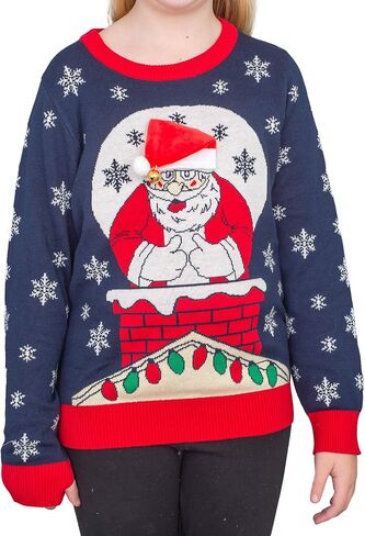 Flappy Animated Ugly Christmas Sweater Youth in Saudi Arabia