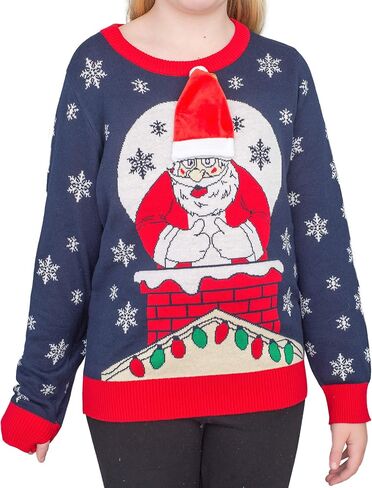 Flappy Animated Ugly Christmas Sweater Youth in Saudi Arabia