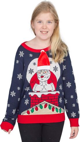 Flappy Animated Ugly Christmas Sweater Youth in Saudi Arabia