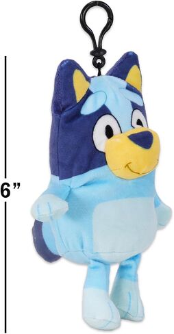 مجموعة سلسلة مفاتيح Bluey Plush - حزمة مقاطع أكياس زرقاء مع ملصقات زرقاء من سلسلة مفاتيح زرقاء ، المزيد | سلاسل المفاتيح الزرقاء لحقائب الظهر in Saudi Arabia