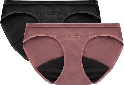 Hanes Women's Maternity Light Leak Hipster Underwear, Under The Belly, Pregnancy & Post Partum Panty, 2-pk in Saudi Arabia