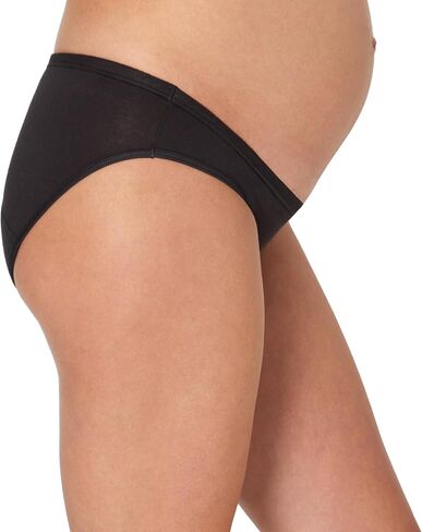 Hanes Women's Maternity Light Leak Hipster Underwear, Under The Belly, Pregnancy & Post Partum Panty, 2-pk in Saudi Arabia