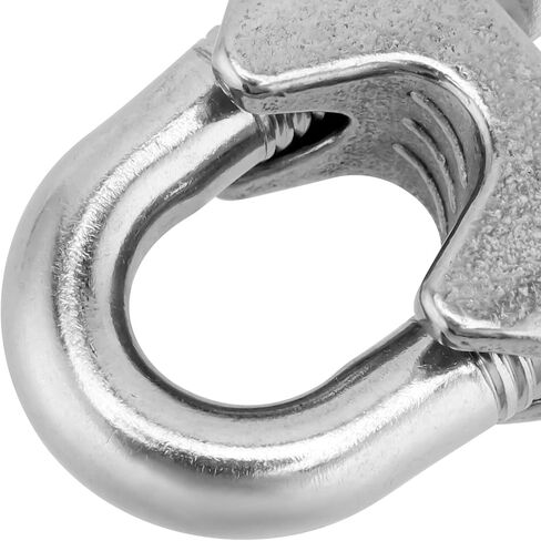 30 PCS 1/8 Inch Wire Rope Clamp Clip, M3 Stainless Steel Wire Rope Cable Clamp U Bolt Saddle Fastener Cable Clip Connector Clothesline Tightener for Home, Industrial Use in Saudi Arabia