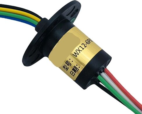 Slip ring Specially designed to solve the winding problem of rotating equipment. 6-way 5 amp slip ring in Saudi Arabia