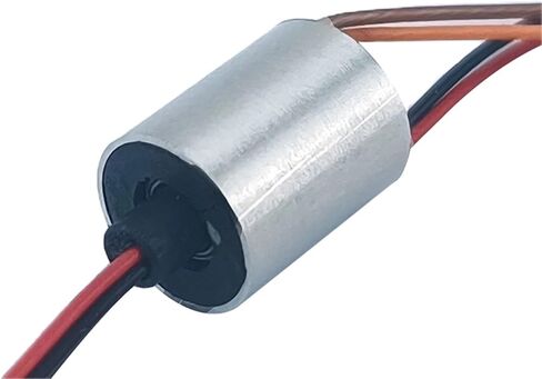 Mini Conductive Slip Ring 4-Way 1 Amp OD 6.0mm to 6.5mm Cap-Type Slip Ring for Rotating Lamps or pan/tilt Motors(4 Wires 1amp OD6.0mm) in Saudi Arabia