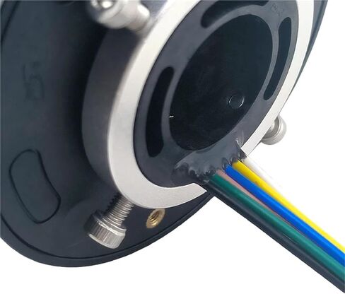 Conductive slip ring 6-way 5 amp slip ring with through hole high power motor slip ring dedicated to rotating equipment in Saudi Arabia