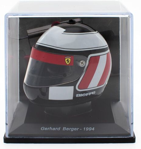 OPO 10 - Formula 1 Helmet Compatible with Ferrari F1: Gerhard Berger 1994-1/5 Scale - CAS17 in Saudi Arabia