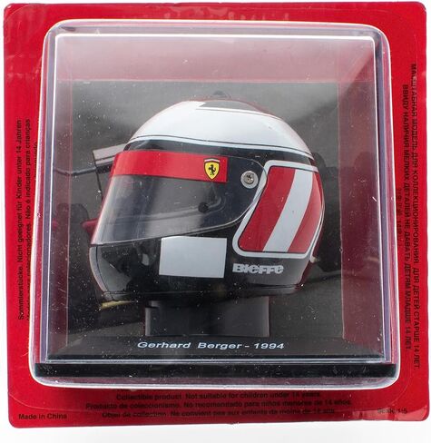 OPO 10 - Formula 1 Helmet Compatible with Ferrari F1: Gerhard Berger 1994-1/5 Scale - CAS17 in Saudi Arabia