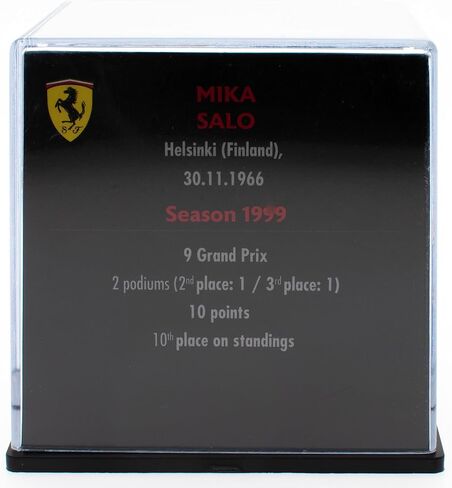 OPO 10 - Formula 1 Helmet Compatible with Ferrari F1: Mika Salo 1999-1/5 Scale - CAS25 in Saudi Arabia