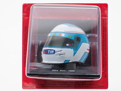 OPO 10 - Formula 1 Helmet Compatible with Ferrari F1: Mika Salo 1999-1/5 Scale - CAS25 in Saudi Arabia